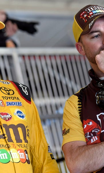 Kyle Busch's suspended crew chief is still at Dover race -- in a way